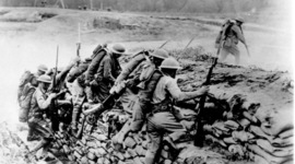 Timeline: første verdenskrig