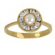 Anillo oro sortija para ni as con circonitas y perla 146 f056 s a precios baratos