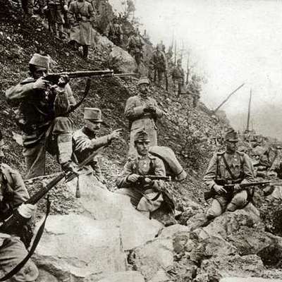 Timeline: Gebeurtenissen 1e wereldoorlog.