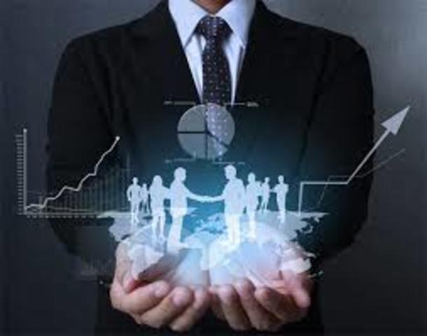 historia del desarrollo organizacional DO timeline | Timetoast timelines