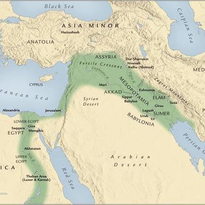 Timeline: Mezzaluna fertile