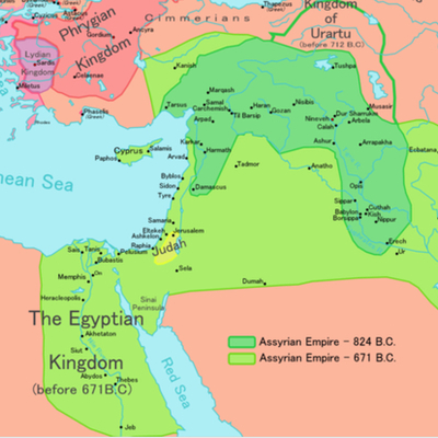 Timeline: Mesopotamia, Antica Palestina, Antico Egitto