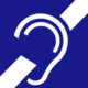 Deafness and hard of hearing symbol