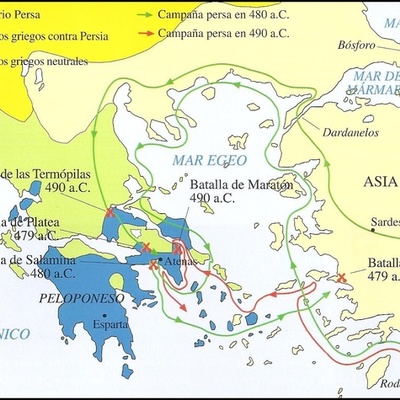 Timeline: La segona guerra mèdica: Platea i Salamina
