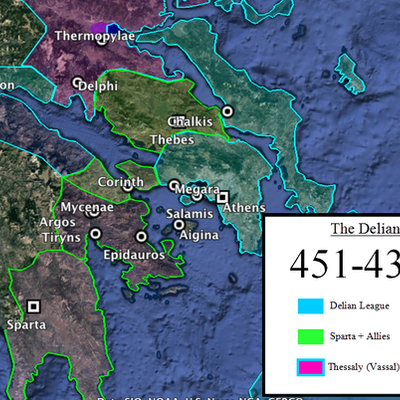 Timeline: Delian League