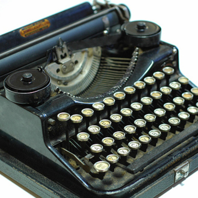 Timeline: maquina de escribir