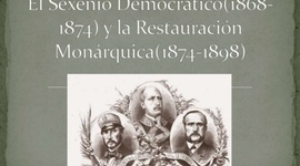 Timeline: España: el Sexenio Democratico y la Restauracion