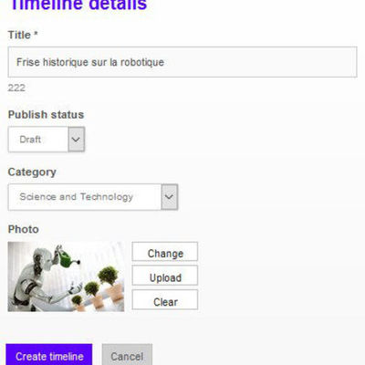 Timeline: Frise historique sur la robotique