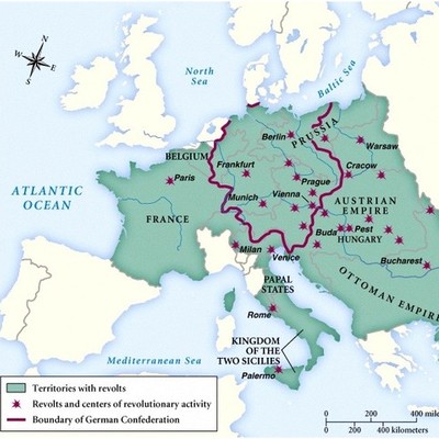 Timeline: European Revolutions of 1848