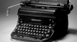 Timeline: Historia de la máquina de escribir.