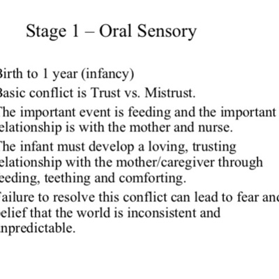 Timeline: Personality Development
