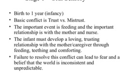 Timeline: Personality Development