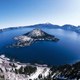 Crater lake mount mazama oregon usa