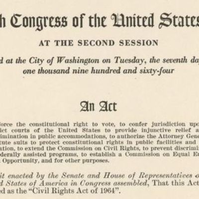 Timeline: Affirmative Action Legislation