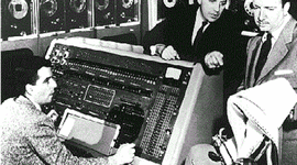 Timeline: "Precursores de la computación"