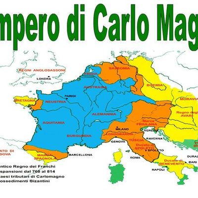 Timeline: L'Europa carolingia