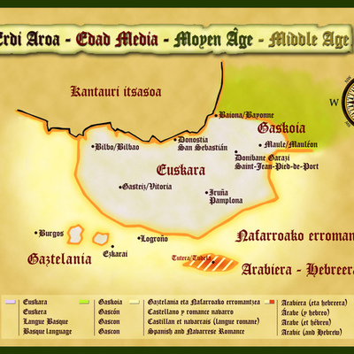 Timeline: Euskal Herriko Erdi Aroa