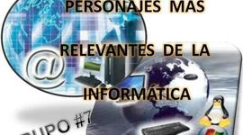 Timeline: Personajes de la historia de la informatica