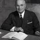 1947 harry truman at his desk