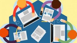 Timeline: Hitos de la Tecnología Educativa; elementos multimediales