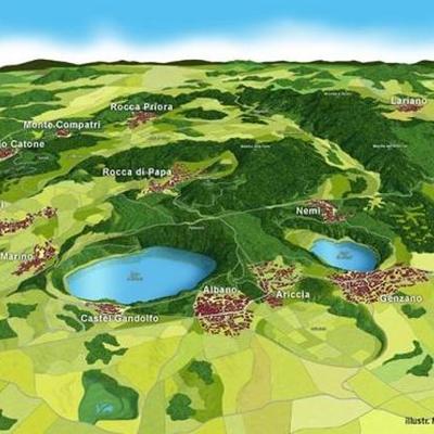 Timeline: parco dei castelli romani