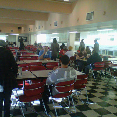 Timeline: The Campus center dining hall food and chartwells nutritional run down.