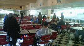 Timeline: The Campus center dining hall food and chartwells nutritional run down.