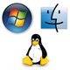 Windows mac os linux logo