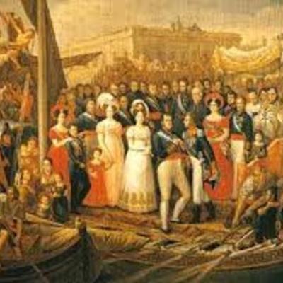 Timeline: Por la senda liberal/ Viva España con honra (XIX)