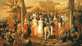 Timeline: Por la senda liberal/ Viva España con honra (XIX)