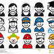 Profession vector people icon set 25463149