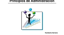 Timeline: PRINCIPIOS DE LA ADMINISTRACIÓN