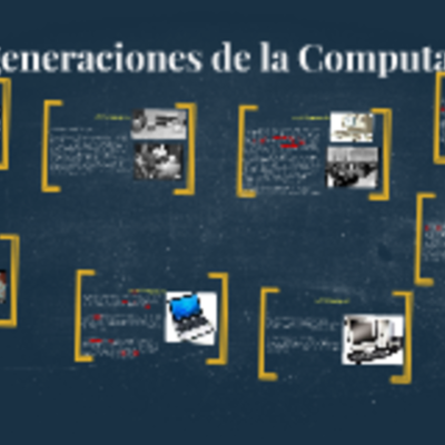 Timeline: Generaciones de las computadoras.