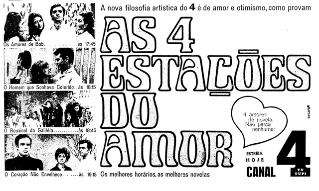 Resultado de imagem para um dia o amor-tv tupi