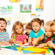 Grupo de niños en clase creativa 36889188