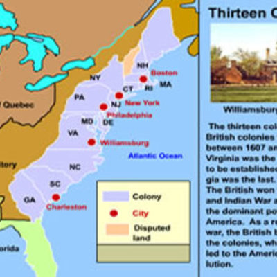 Timeline: Juan's 13 colonies