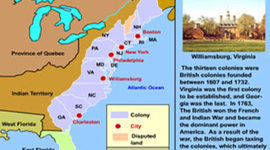 Timeline: Juan's 13 colonies