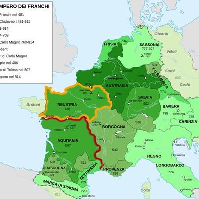 Timeline: EUROPA CAROLINGIA