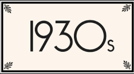 Timeline: 1930's