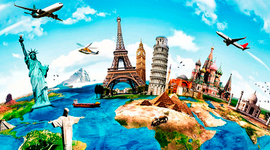 Timeline: Recorrido Internacional de Educación a Distancia