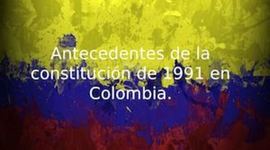 Timeline: ANTECEDENTES CP 1991 Y ORGANIGRAMA ESTADO COLOMBIANO