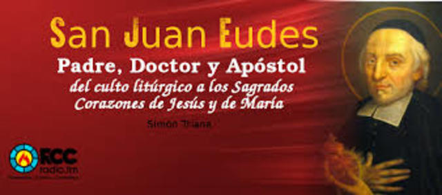 La Vida y la obra de San Juan Eudes timeline | Timetoast timelines