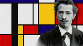 Timeline: Γνωριμία με τον Mondrian και τα έργα του