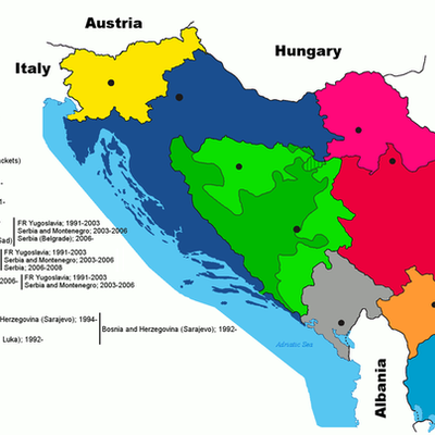 Timeline: Partition of Yugoslavia