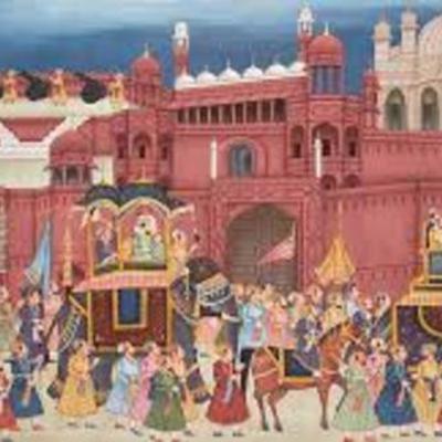 Timeline: Mughal India to British India