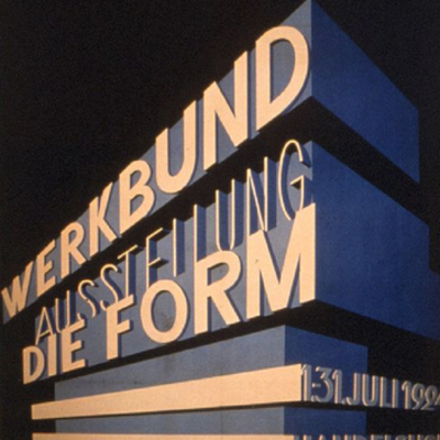 Timeline: Deustcher Werkbund