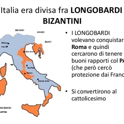 Timeline: Longobardi e Bizantini