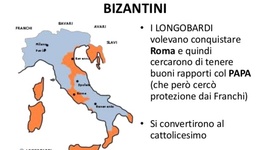 Timeline: Longobardi e Bizantini