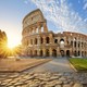Fotos de roma coliseo al atardecer