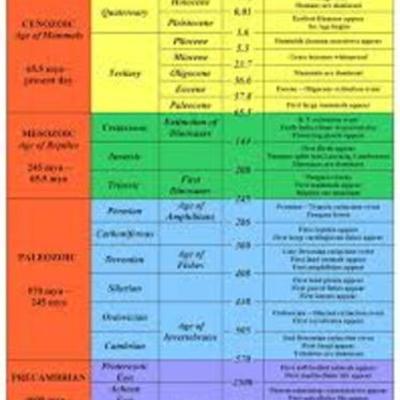 Timeline: geologic timeline/koby